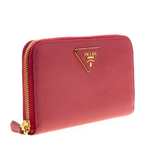 prada wallet prices|prada zipper wallet.